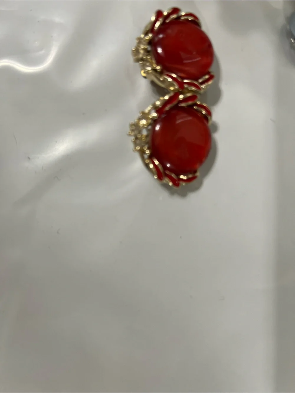 3 pairs of Vintage Clip On Earrings
